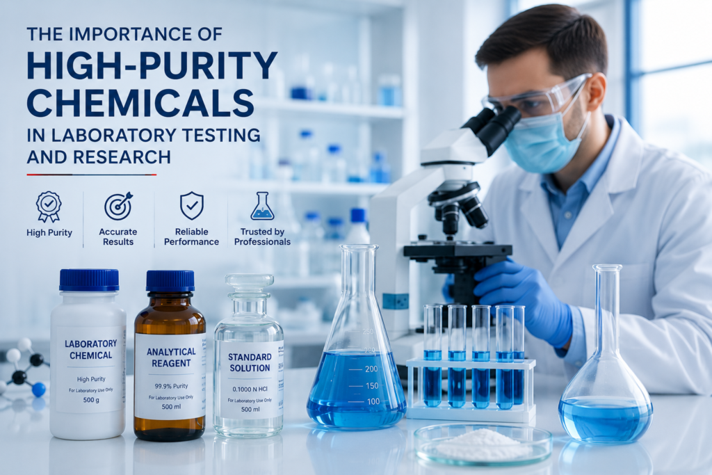 The Importance of High-Purity Chemicals in Laboratory Testing and Research